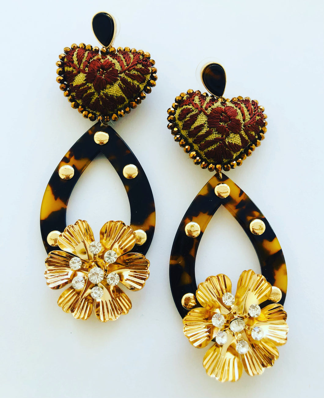 Brown Earring