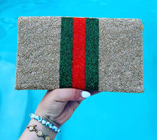 Load image into Gallery viewer, Bee Envelope Golden Clutch
